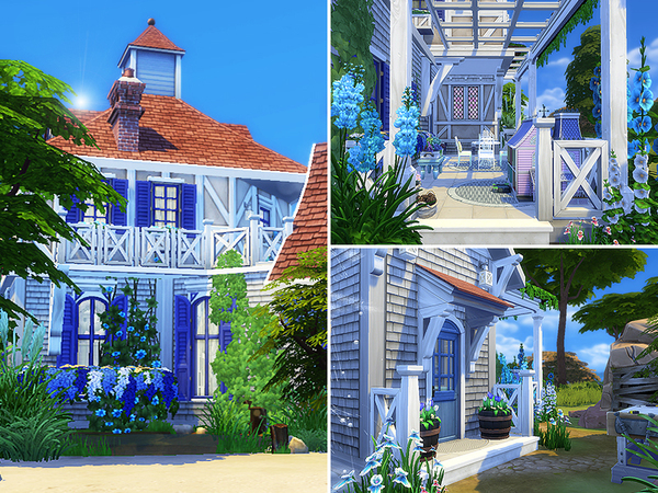 Sims 4 Old Mill Cottage by dasie2 at TSR