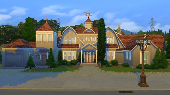 Sims 4 Luxurious Family Farmhouse by Kriint at Mod The Sims