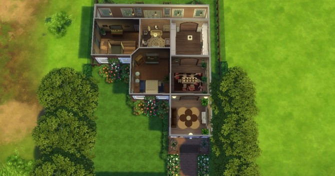 Sims 4 Chocolate home by EzzieValentine at Mod The Sims