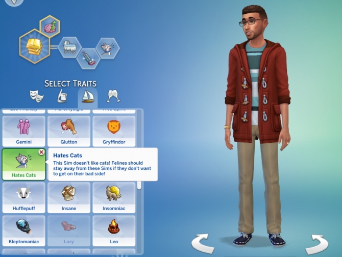 Hates Cats/Dogs/Pets Traits by GoBananas at Mod The Sims » Sims 4 Updates