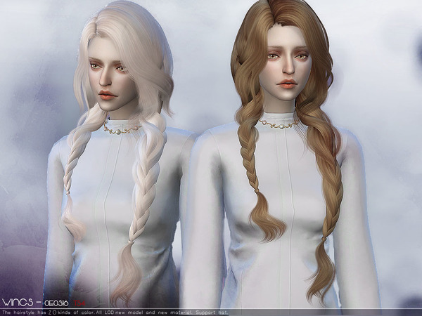 Sims 4 Hair OE0316 by wingssims at TSR