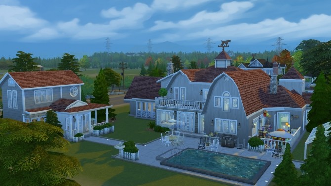 Sims 4 Luxurious Family Farmhouse by Kriint at Mod The Sims