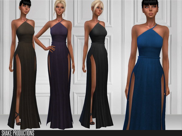 Sims 4 113 Gown by ShakeProductions at TSR
