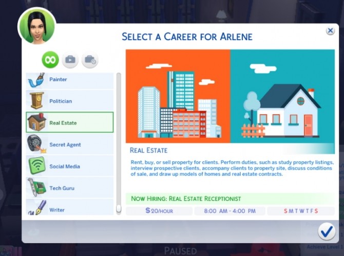 Sims 4 Real Estate Career by Sims Lover at Mod The Sims
