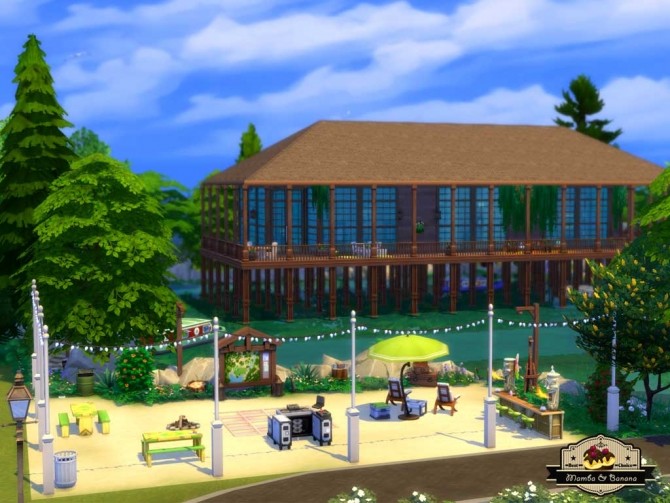 Sims 4 Moondance Lake House by mamba black at Mod The Sims