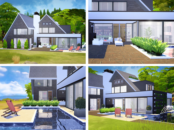Sims 4 Daren house by Rirann at TSR