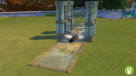 Water Slide with spears by Sri at Mod The Sims