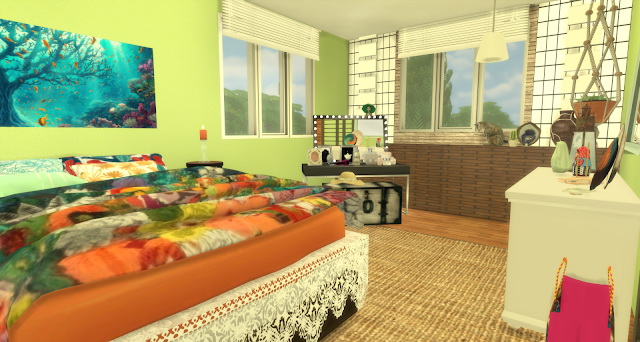 Sims 4 Hailie bedroom at Pandasht Productions
