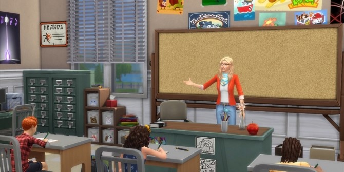 Sims 4 Education Career by CubicPoison at Mod The Sims
