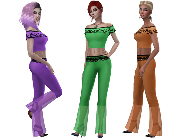 Sims 4 Set Saida by Simalicious at TSR