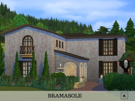 Bramasole Tuscan rustic villa by Kuri96 at TSR
