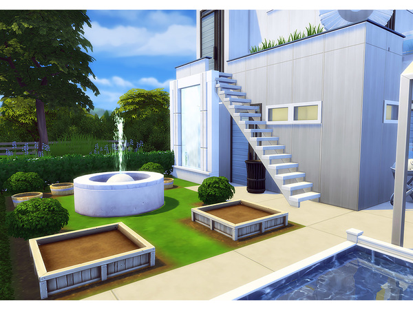 Sims 4 Eco Future smarthome by Degera at TSR