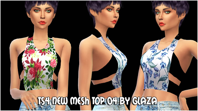 Sims 4 Top 04 at All by Glaza