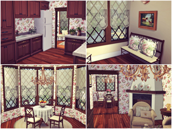 Sims 4 Sweet Roses Cottage by Sooky at TSR