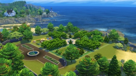Brindleton Sea Park (No CC) by Brinessa at Mod The Sims