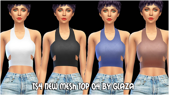 Sims 4 Top 04 at All by Glaza