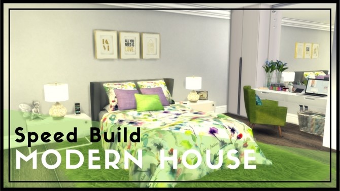 Sims 4 Modern House Collab with Its Renataps88 at Dinha Gamer