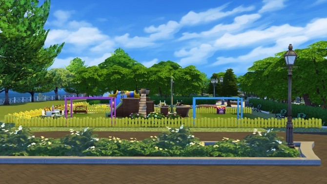 Sims 4 Brindleton Sea Park (No CC) by Brinessa at Mod The Sims