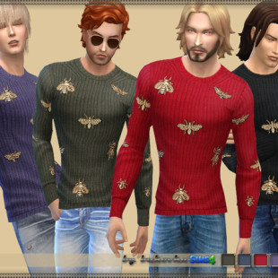 Tupac SweatShirt at Young Simblr » Sims 4 Updates