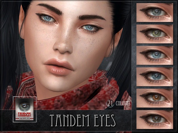 Sims 4 Tandem Eyes by RemusSirion at TSR