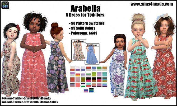 Sims 4 Arabella dress by SamanthaGump at Sims 4 Nexus