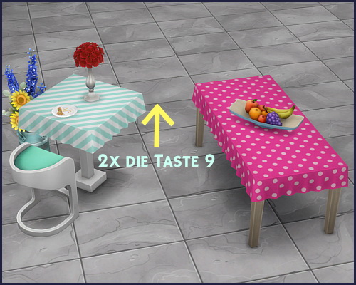 Sims 4 Anna tablecloths set at CappusSims4You
