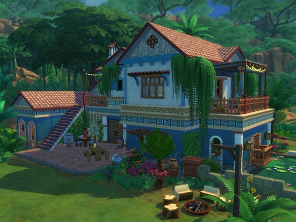 Sims 4 Belomisia Field Station by yanalue at TSR