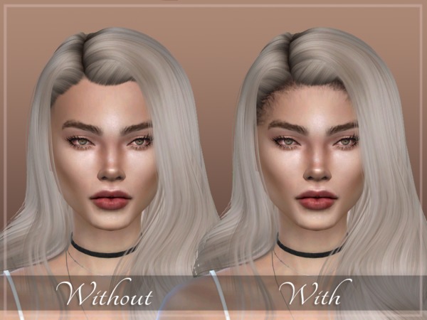 Sims 4 Hairline N1 by SayaSims at TSR