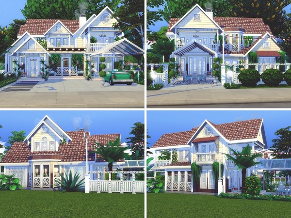 Sims 4 Sunnyhill house by MychQQQ at TSR