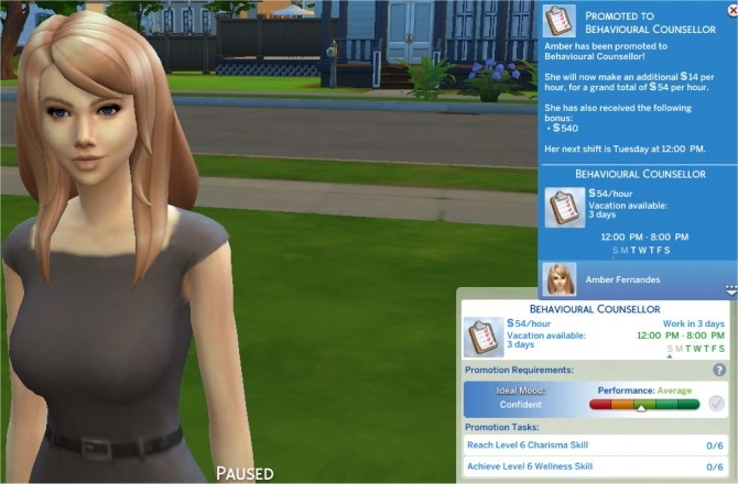 Sims 4 Counsellor Career by PurpleThistles at Mod The Sims