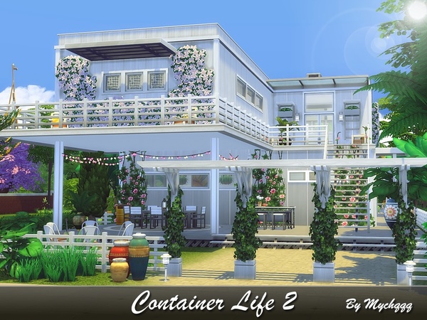 Sims 4 Container Life 2 by MychQQQ at TSR