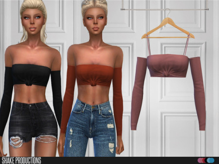 110 Top by ShakeProductions at TSR » Sims 4 Updates