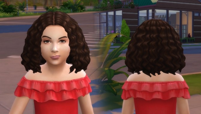 Sims 4 Joanne Hair for Girls at My Stuff