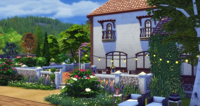Sims 4 La Lavande vineyard by Angerouge at Studio Sims Creation
