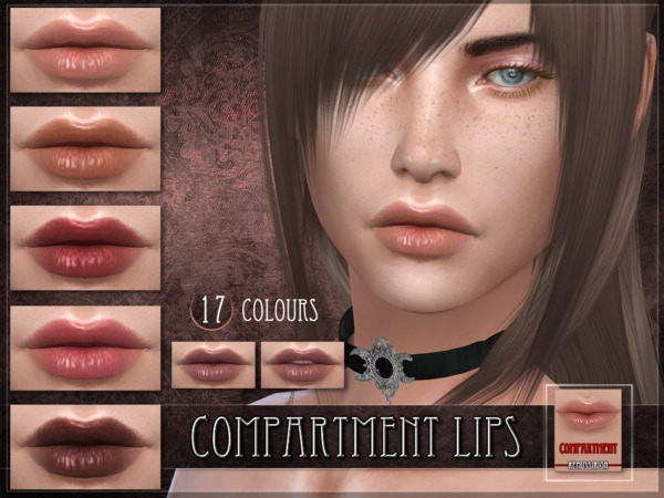 Sims 4 Compartment Lipstick by RemusSirion at TSR