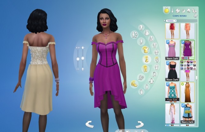 Sims 4 Leonora Dress at My Stuff