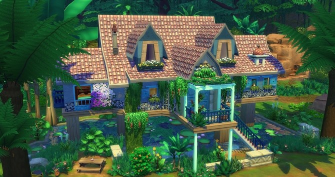 Sims 4 Brior house by Angerouge24 at Studio Sims Creation
