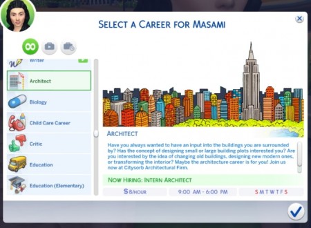 Architect Career by MarieLynette at Mod The Sims