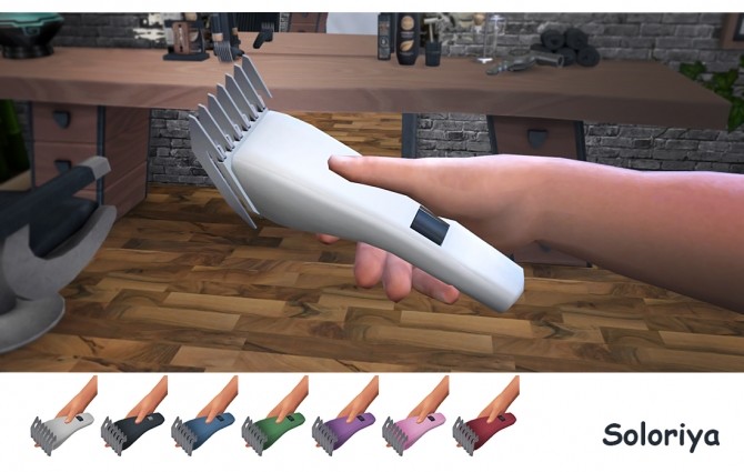 Sims 4 Barber Supplies at Soloriya