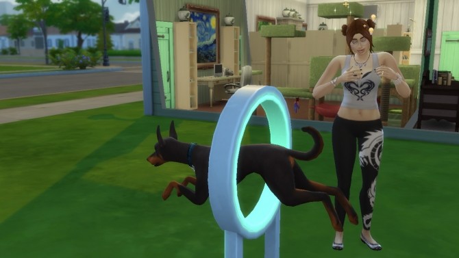 Sims 4 Disreputable Dog Collar by EmilitaRabbit P at Mod The Sims