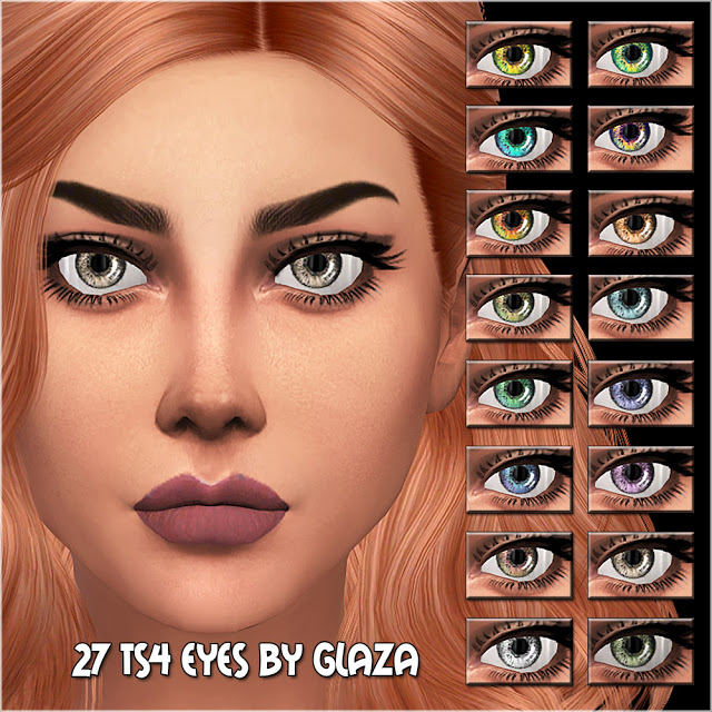 Sims 4 27 eyes at All by Glaza