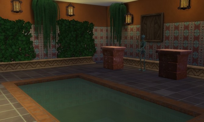 Sims 4 Tropical House no CC at Tatyana Name