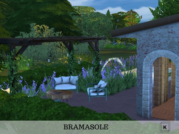 Sims 4 Bramasole Tuscan rustic villa by Kuri96 at TSR