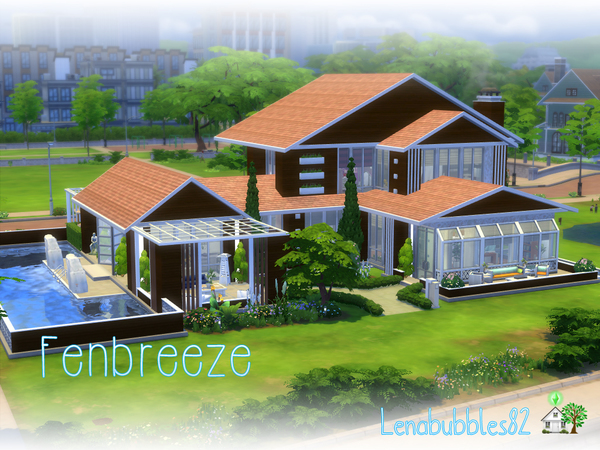 Sims 4 Fenbreeze house No CC by lenabubbles82 at TSR