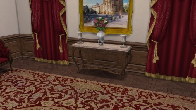 Sims 4 Foyer Frills from TS3 by TheJim07 at Mod The Sims