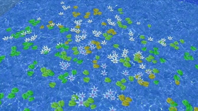 Sims 4 Scattered Blooms by Snowhaze at Mod The Sims