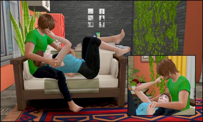 Sims 4 I love you poses at Rethdis love