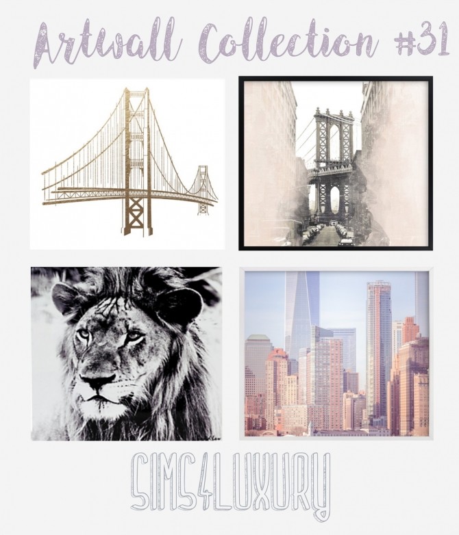 Sims 4 Artwall Collection #31 at Sims4 Luxury