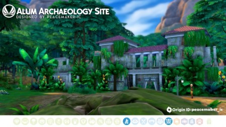 Alum Archaeology Site Jungle Adventure Location at Simsational Designs