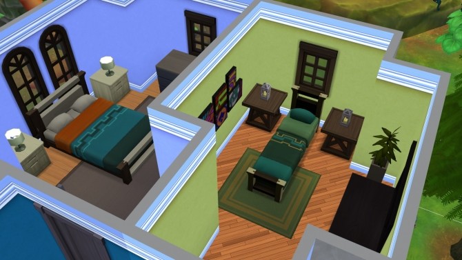 Sims 4 Vacation lodge at Selvadorada NO CC by iSandor at Mod The Sims